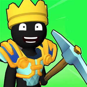 Stickman Miners Wars game